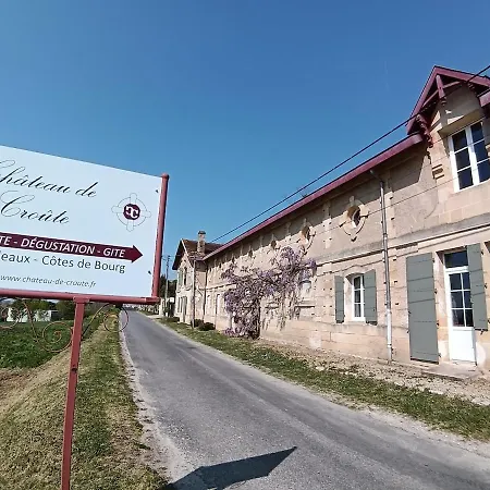 De Croute Дом отдыха Bourg-sur-Gironde